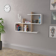 ‏‏Lagomood -סט שולחן עבודה ומדף תואם