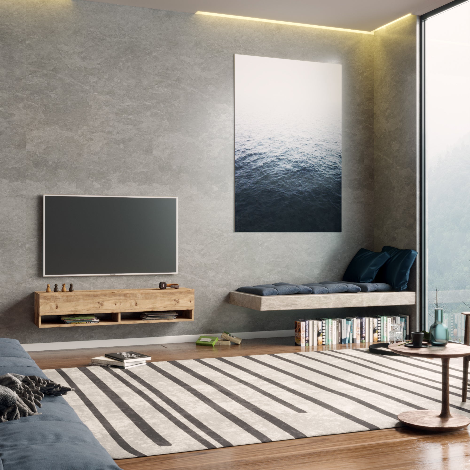 Roter-FR11-M אורן - מזנון טלוויזיה צף