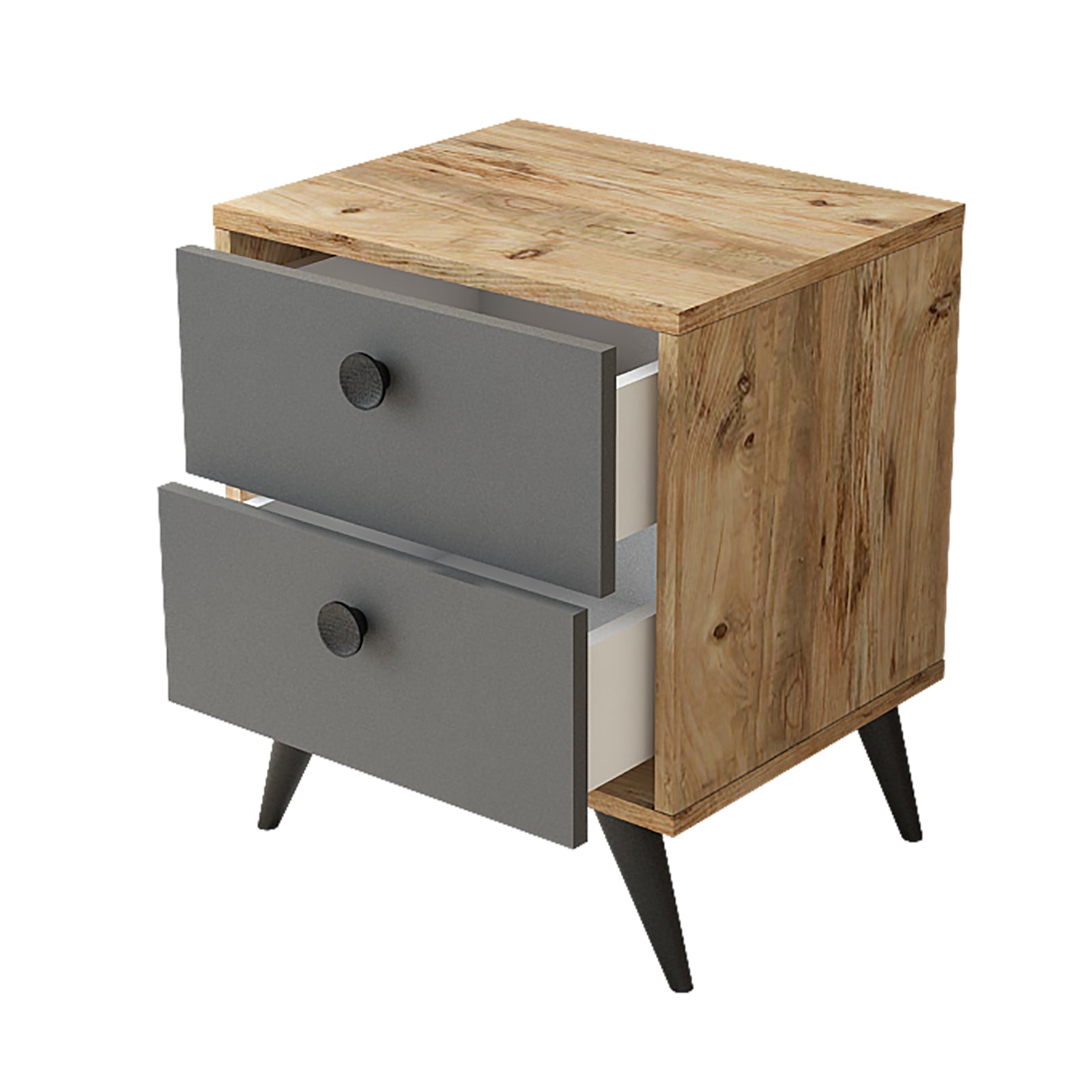 Daisy-S - אורן-פחם – שידת לילה