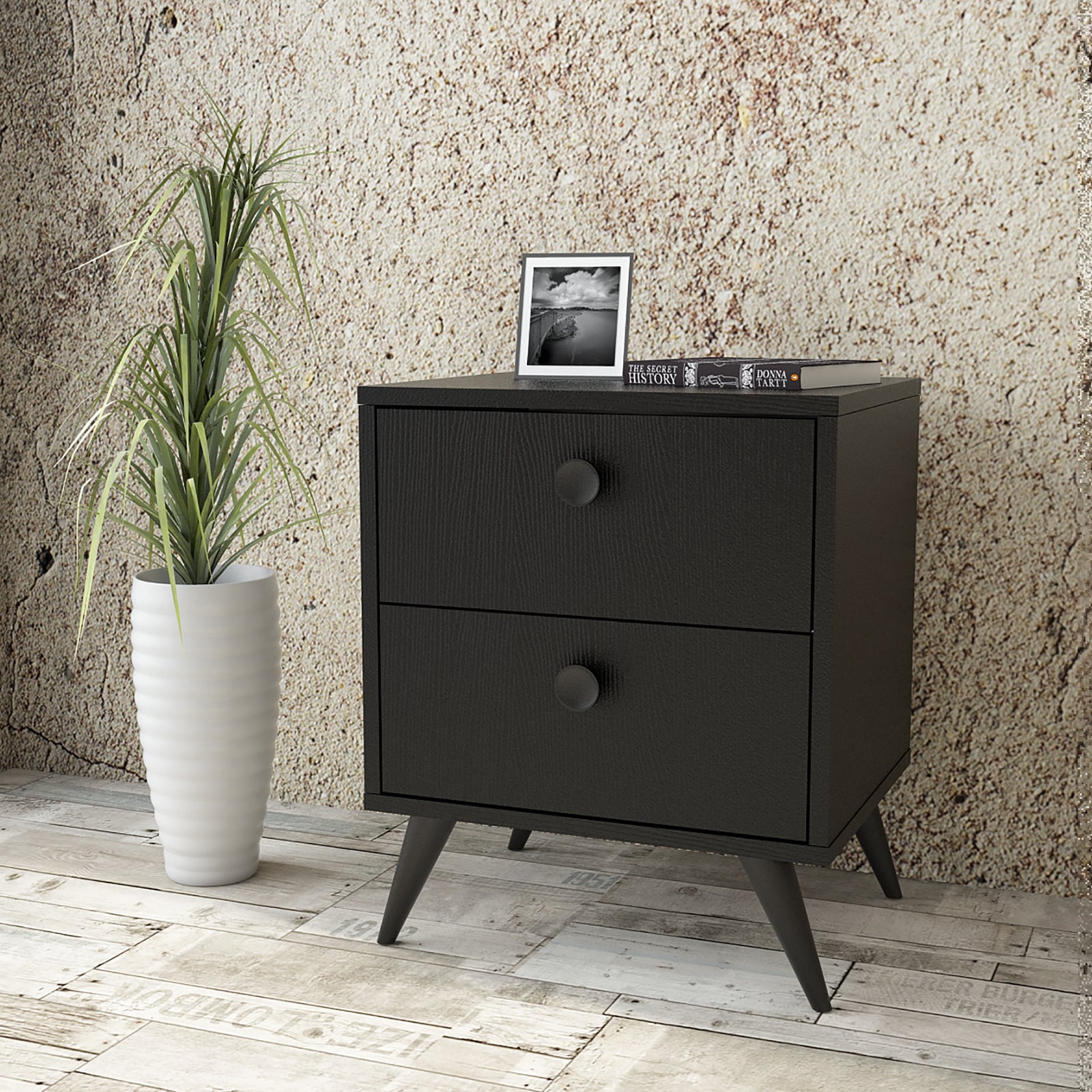 Daisy-S - שחור – שידת לילה