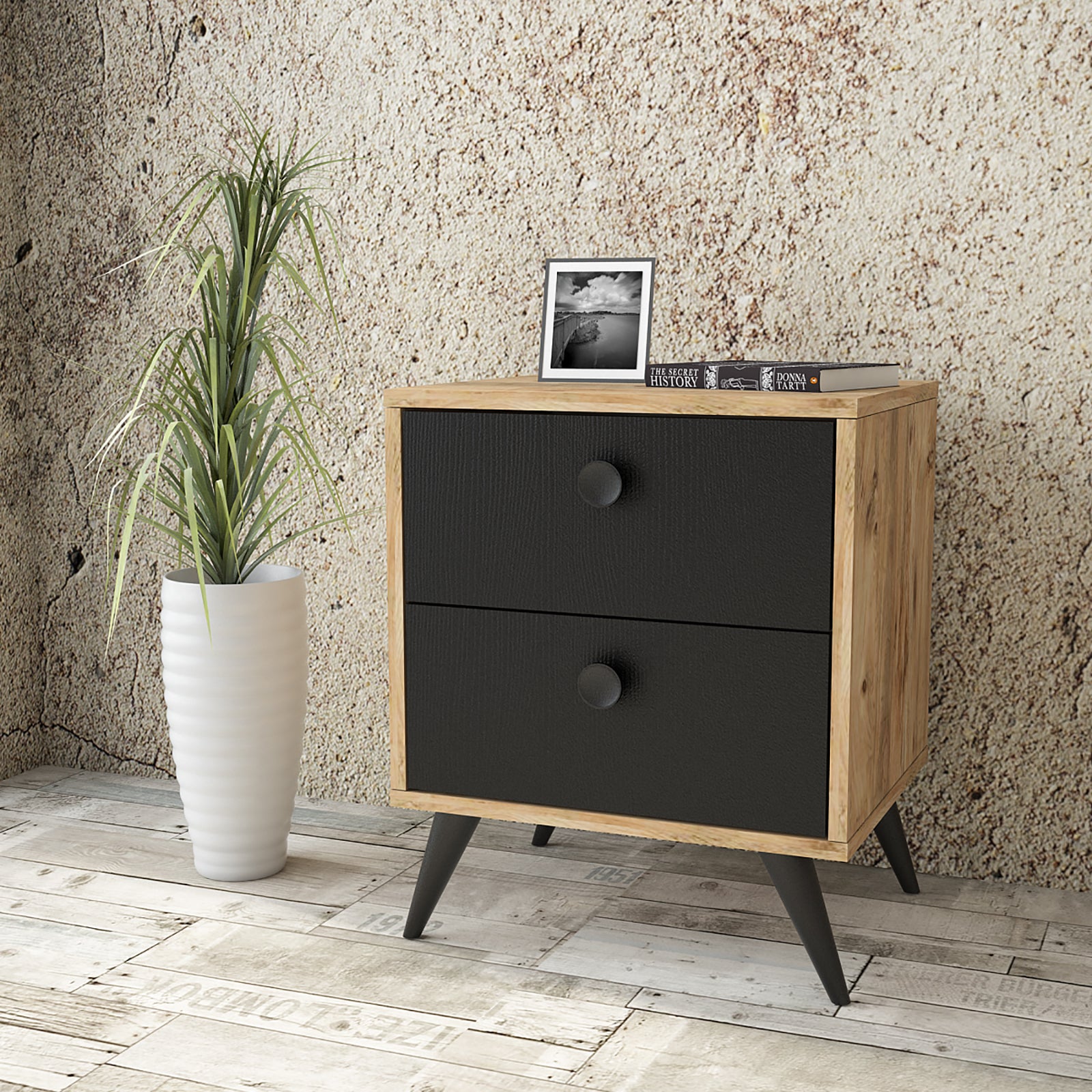 Daisy-S - אורן שחור – שידת לילה