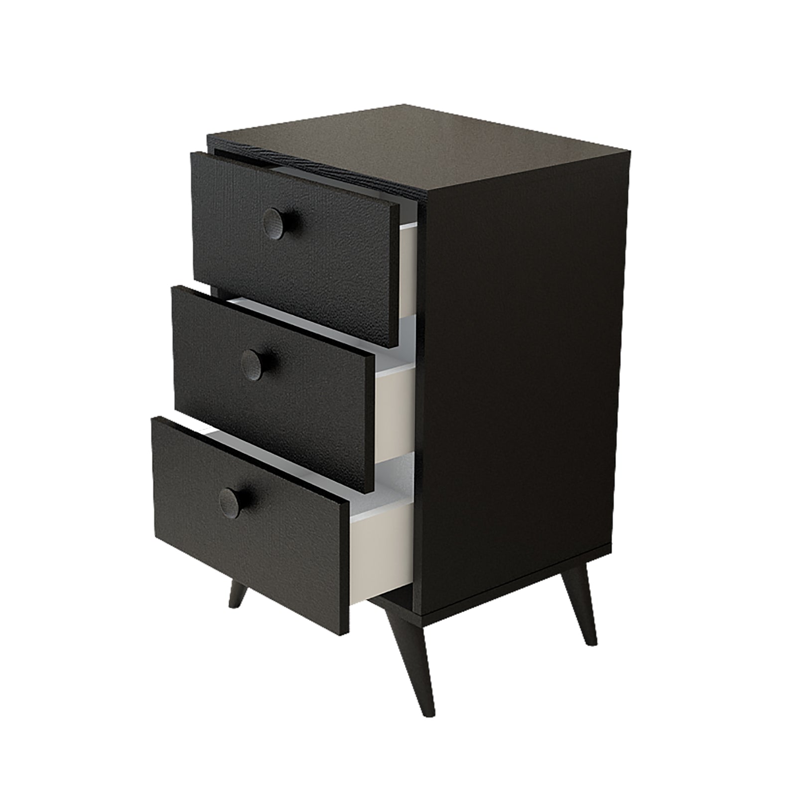 Daisy-VL68-L - שחור – שידת מגירות