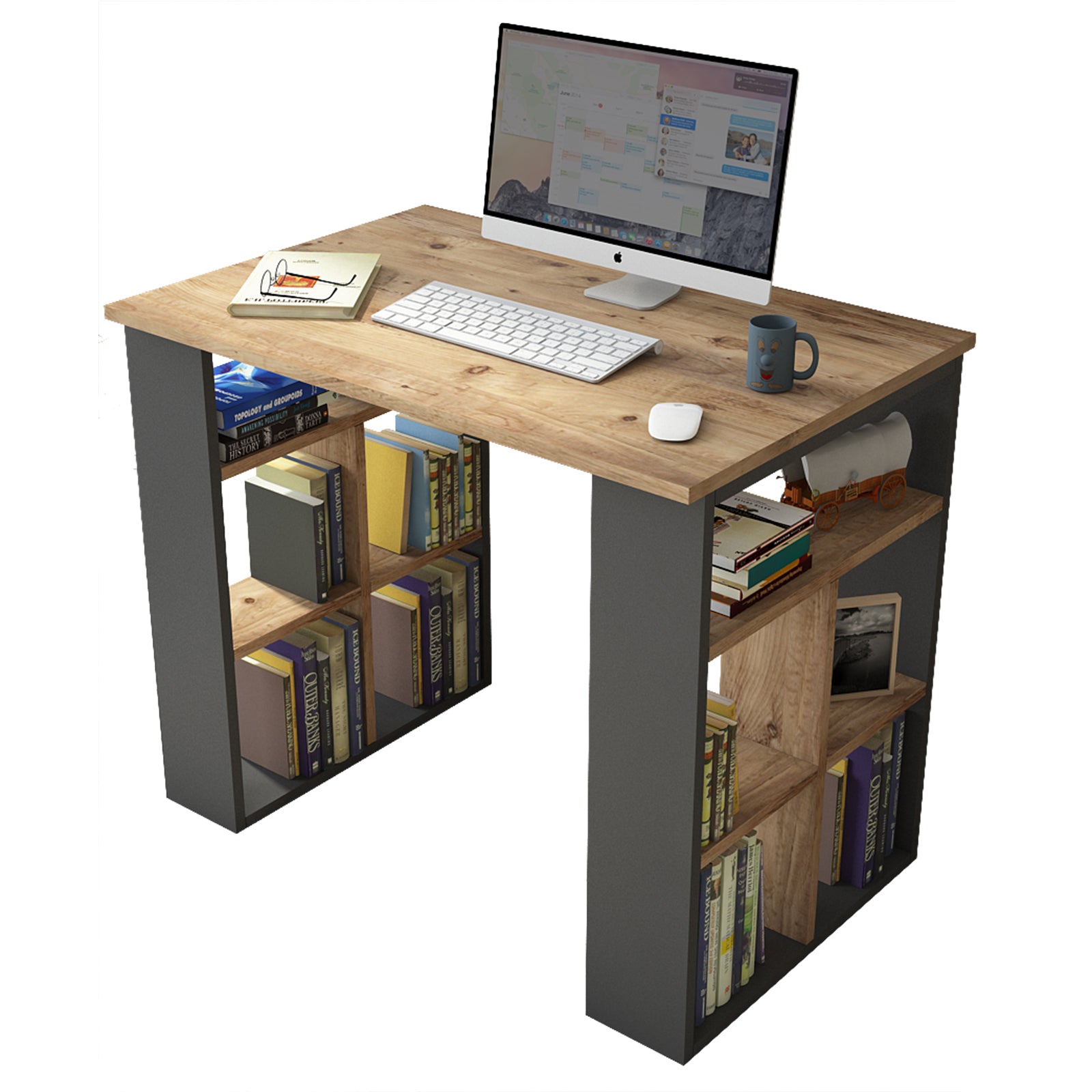 Rogen BR1 - אורן פחם– עמדת עבודה מעוצבת