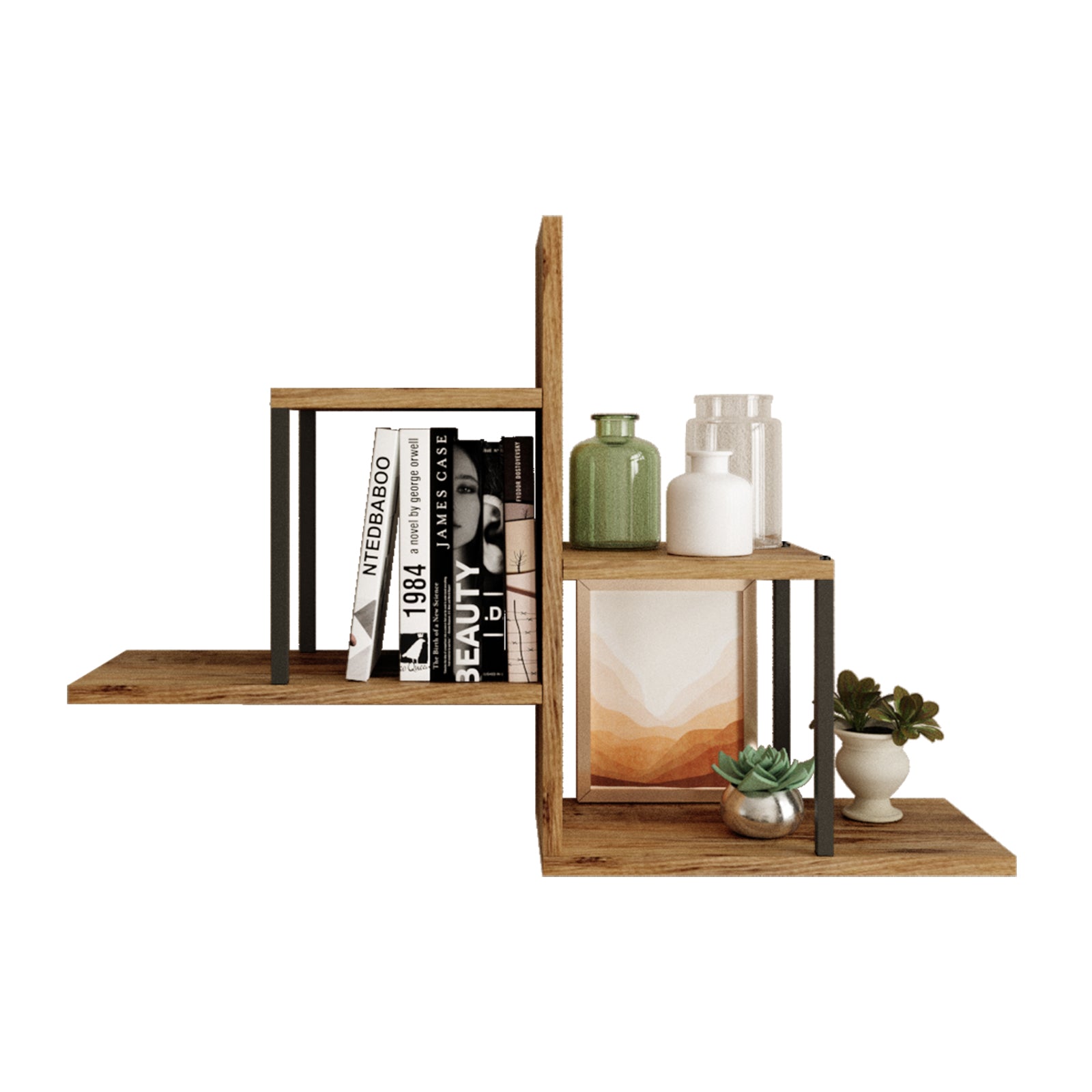 Beka VG15 אורן – מדף מעוצב