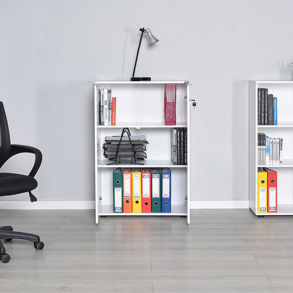 ארמאריו לבן KT332 – ארונית משרדית