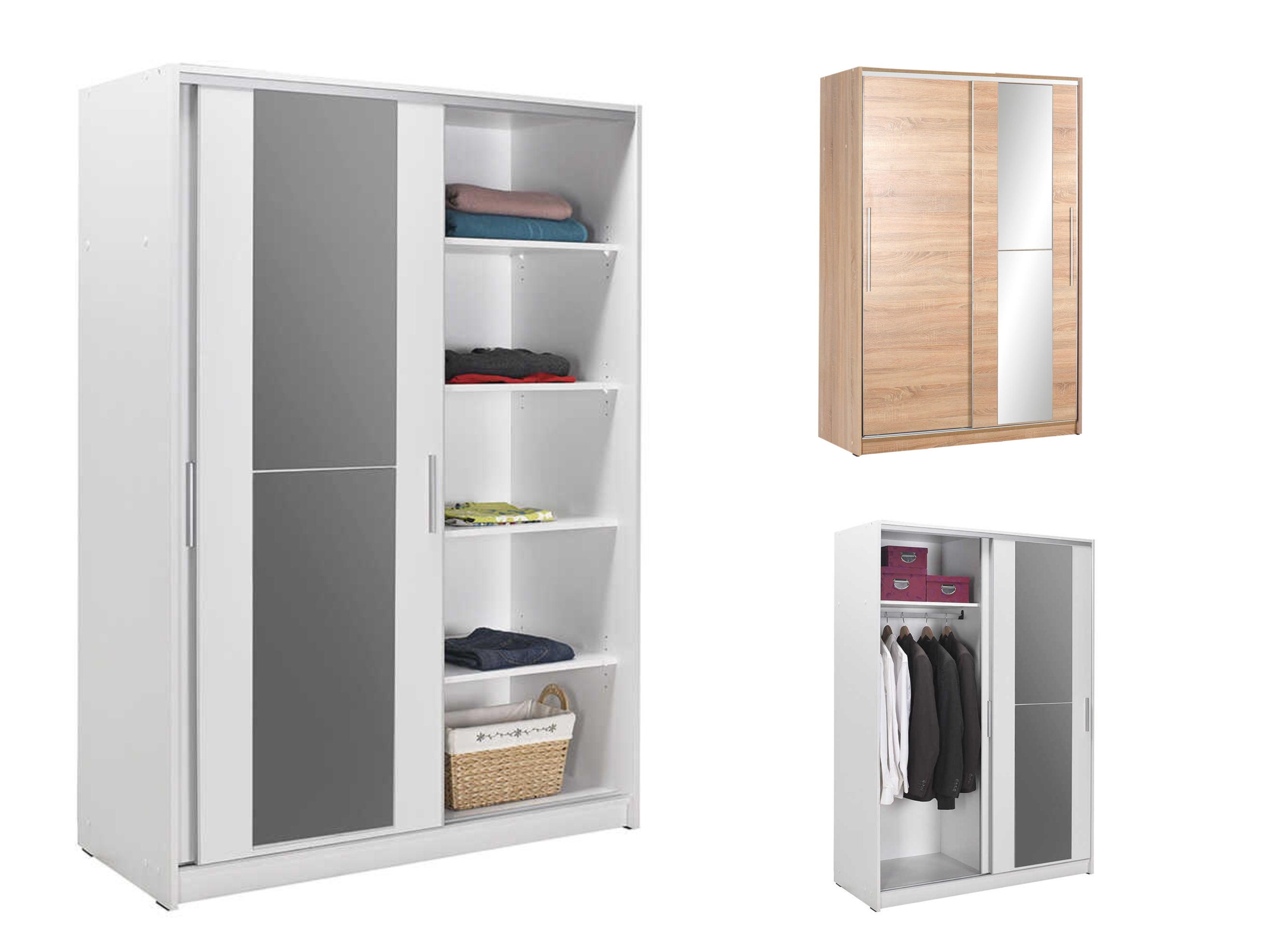 מורגן WD-512  אלון– ארון בגדים