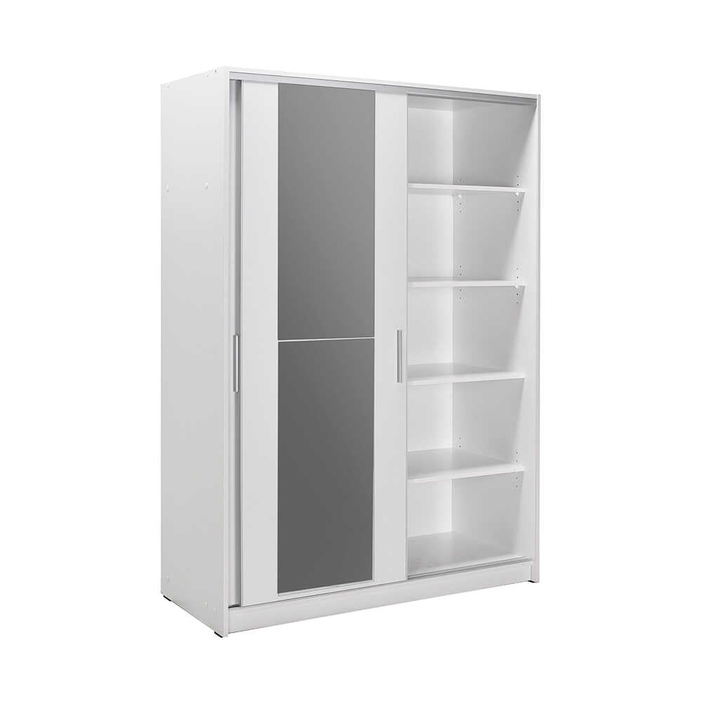 מורגן WD-512  לבן – ארון בגדים