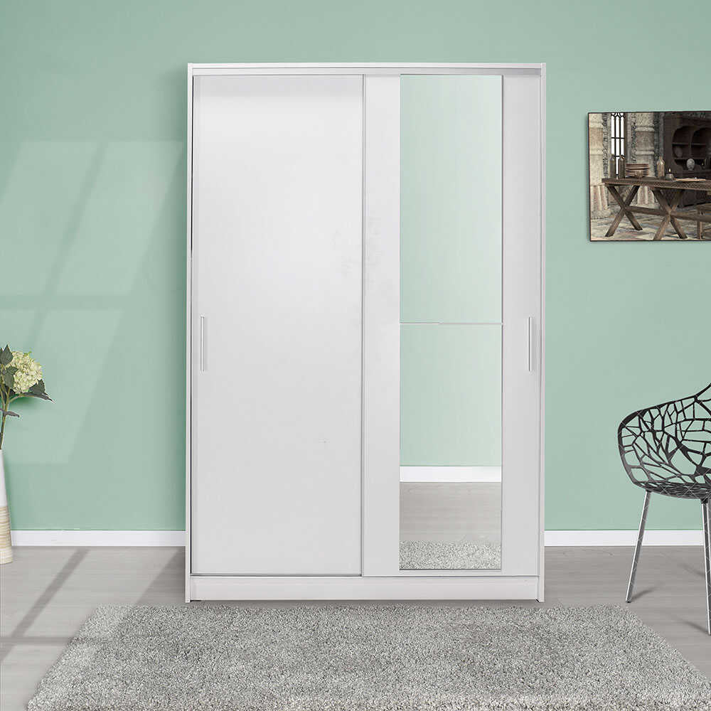 מורגן WD-512  לבן – ארון בגדים