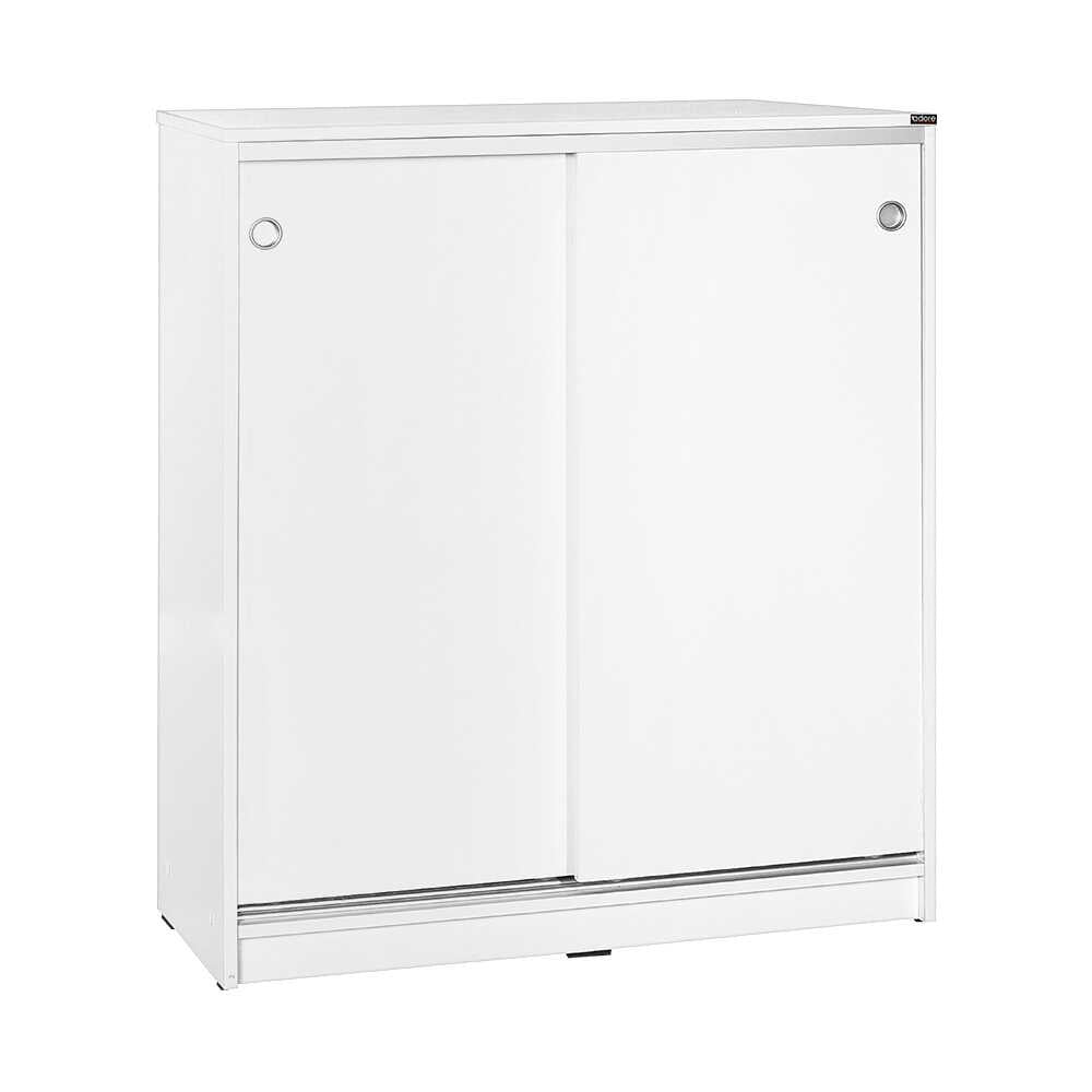 ג'ייס - DR-322  – ארון הזזה רב תכליתי נמוך - לבן