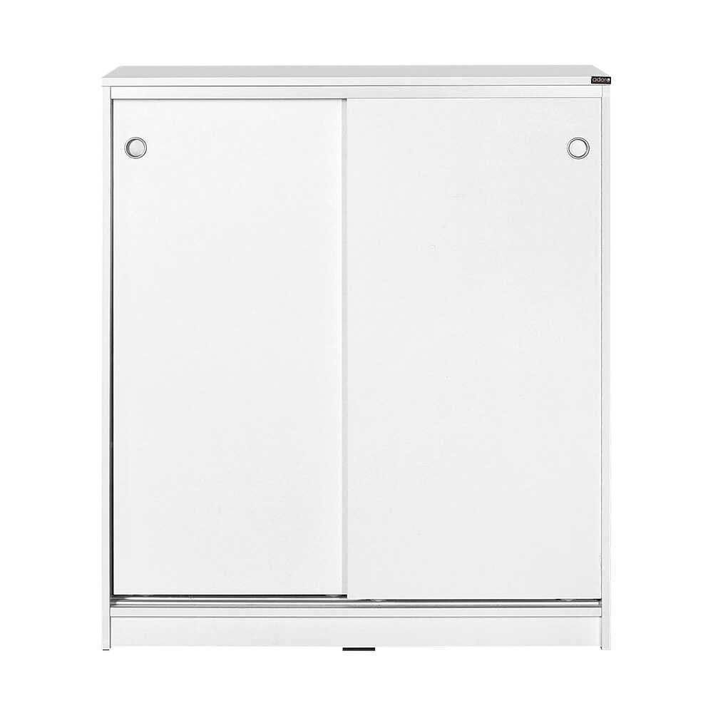 ג'ייס - DR-322  – ארון הזזה רב תכליתי נמוך - לבן