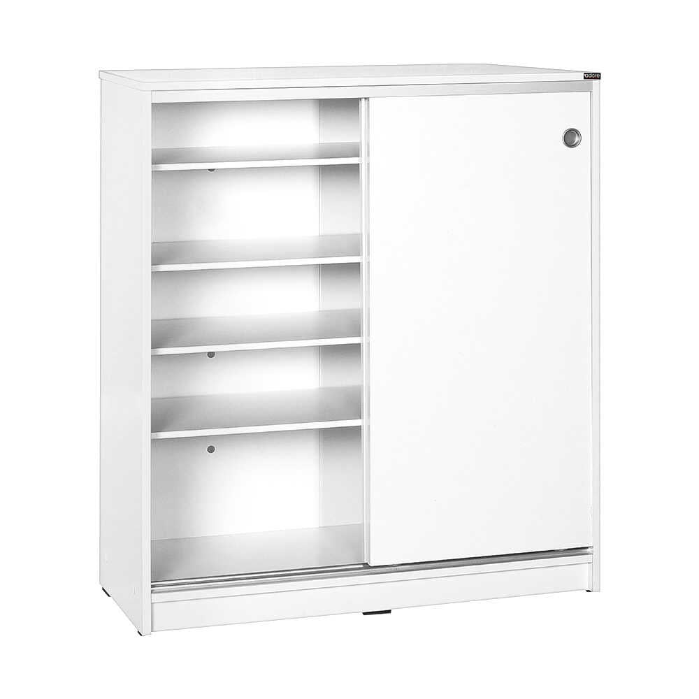 ג'ייס - DR-322  – ארון הזזה רב תכליתי נמוך - לבן