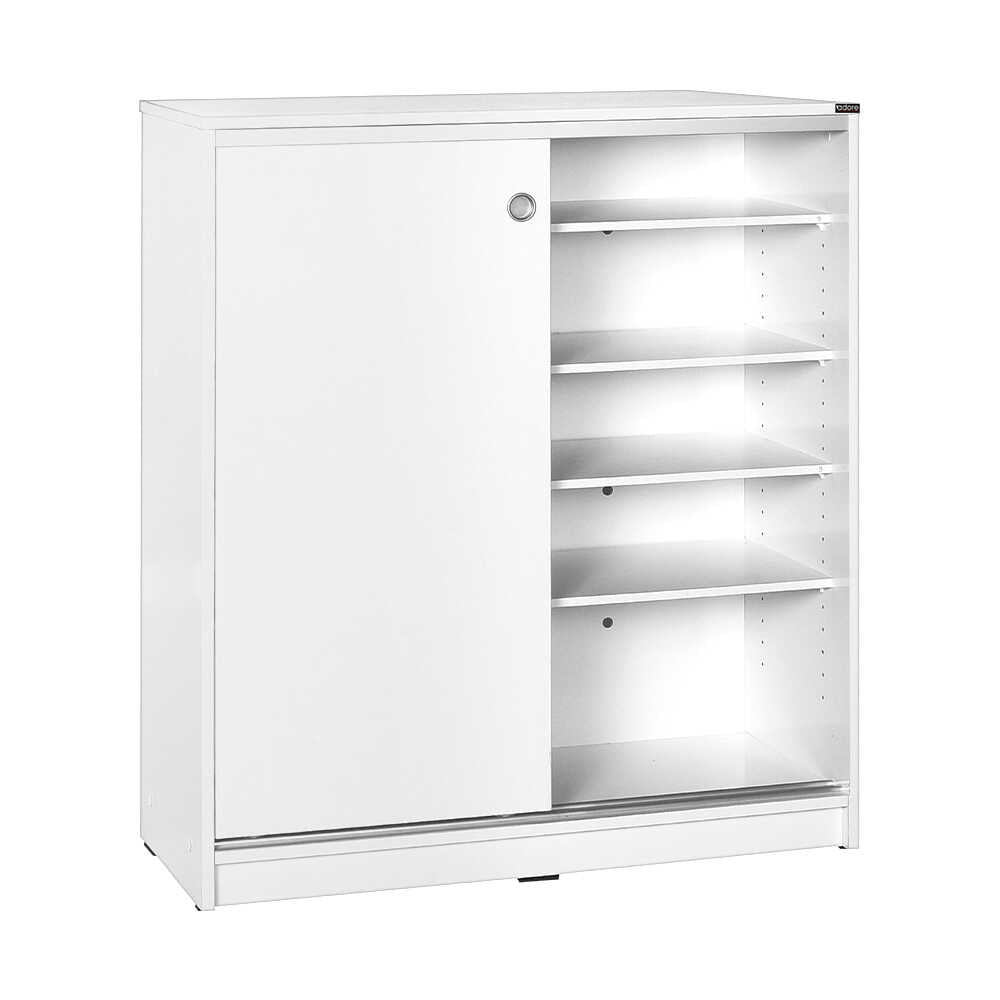 ג'ייס - DR-322  – ארון הזזה רב תכליתי נמוך - לבן