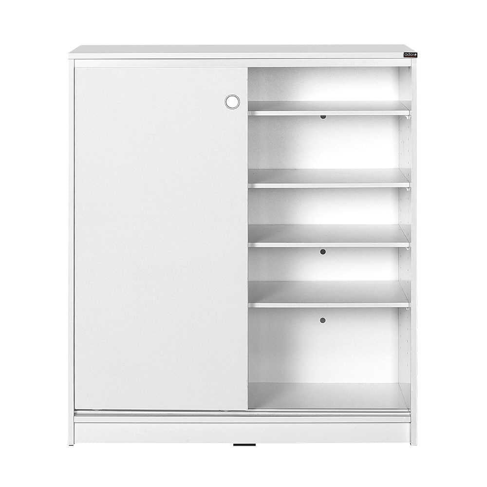 ג'ייס - DR-322  – ארון הזזה רב תכליתי נמוך - לבן