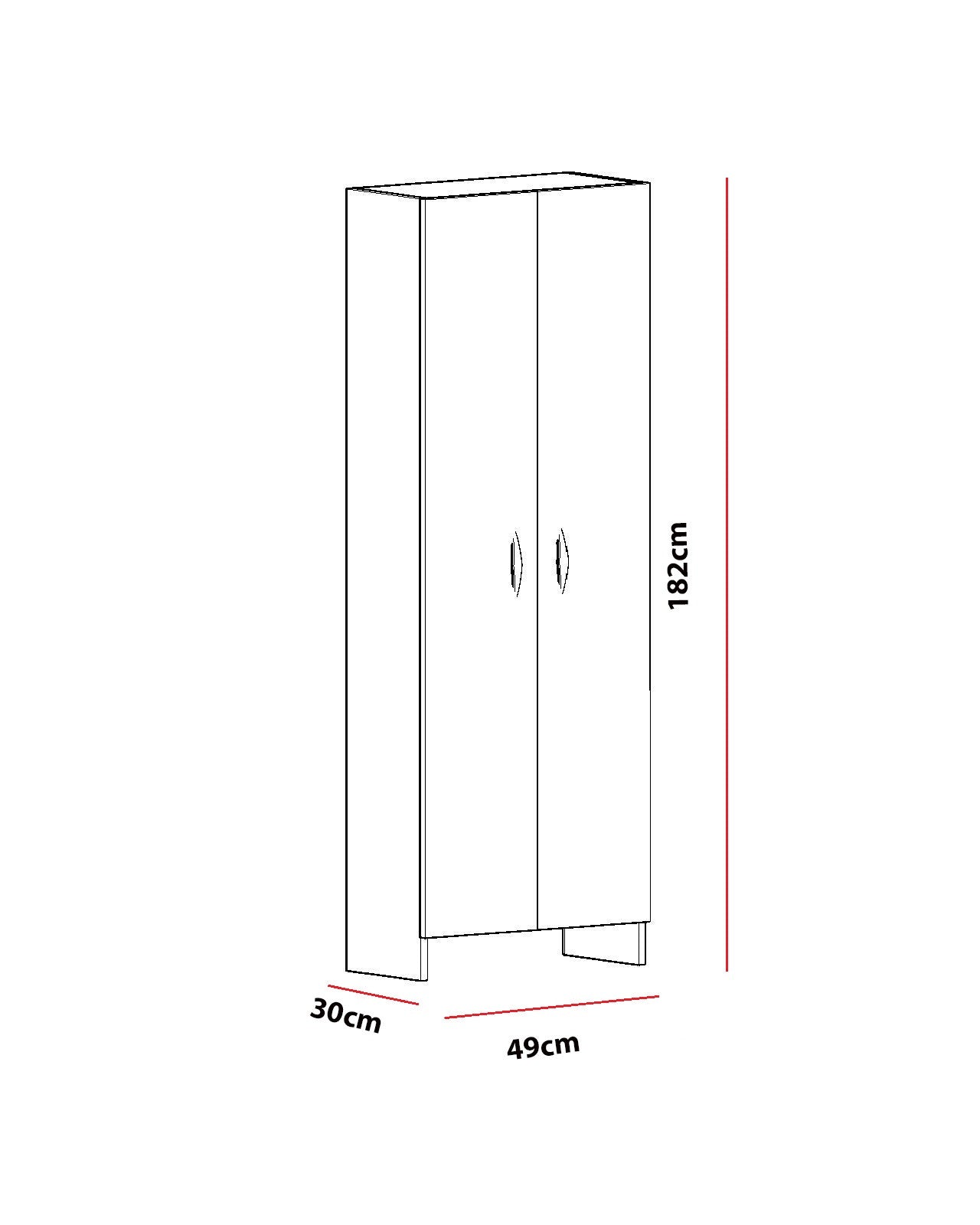 Atlantis - ארון מדפים רב תכליתי