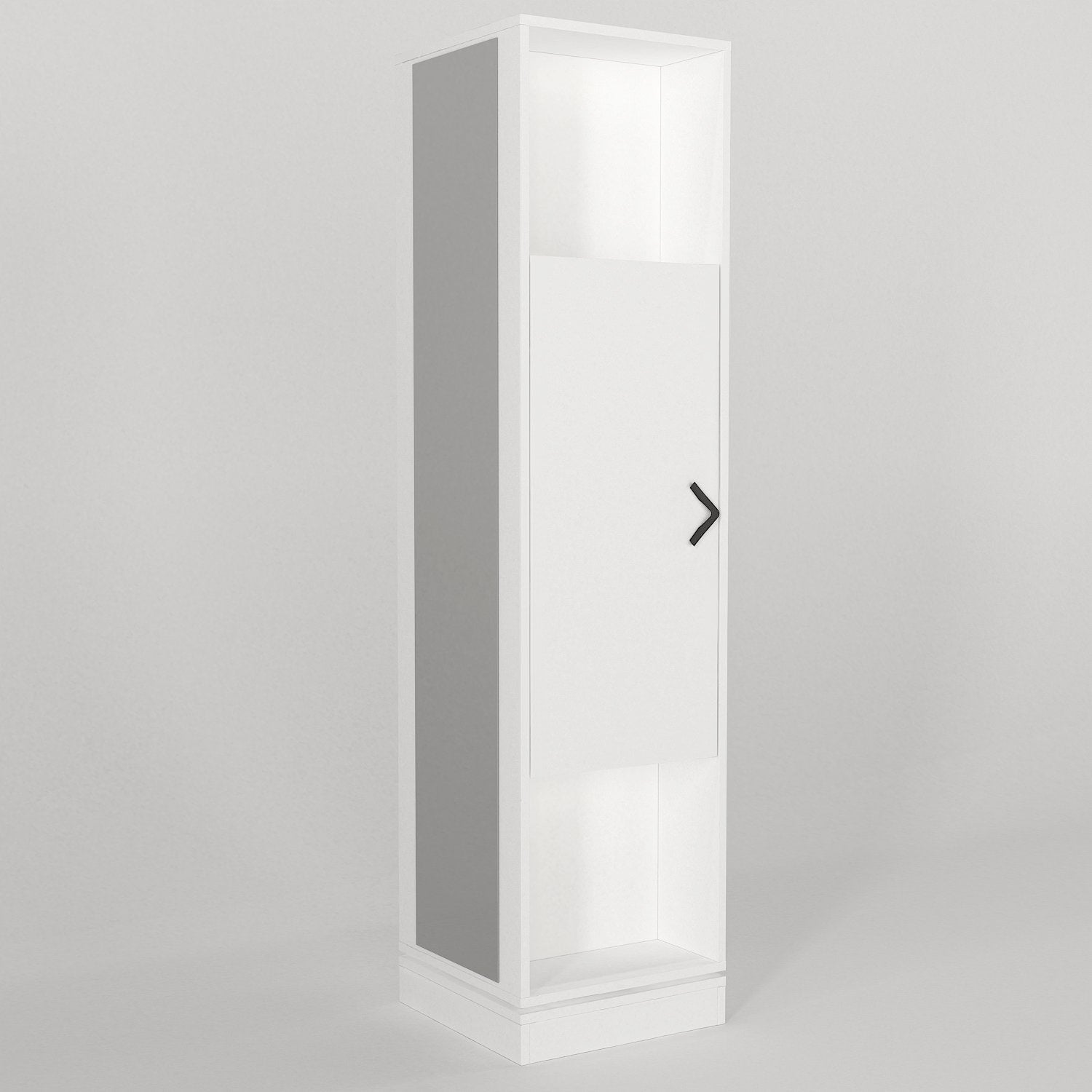 ספין לבן DE5931 - ארון מראה מסתובב