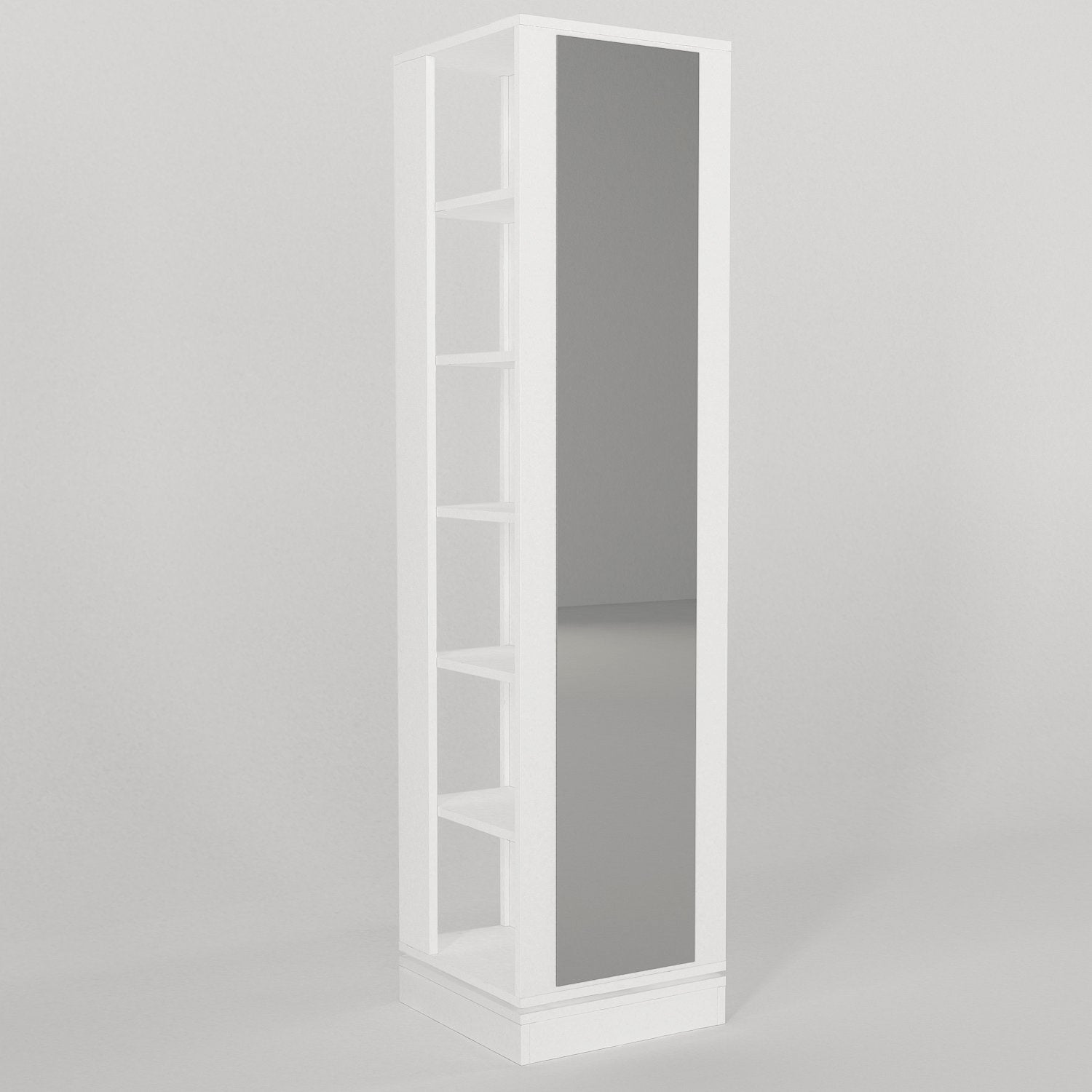 ספין לבן DE5931 - ארון מראה מסתובב