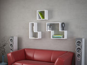 טטריס  DE3494– שלישיית מדפים מעוצבים