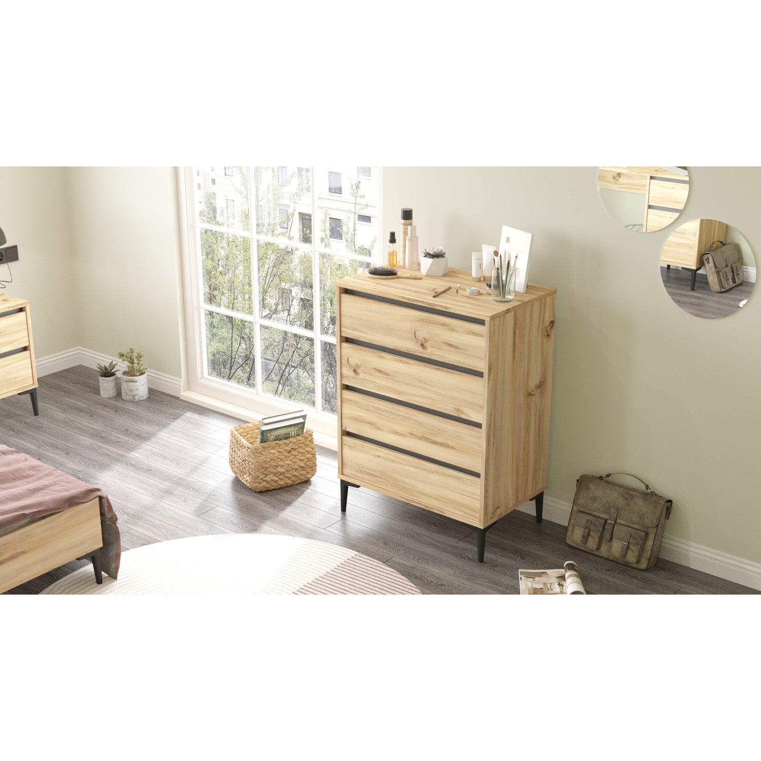 Sirta AR7-KA– שידת מגירות מעוצבת