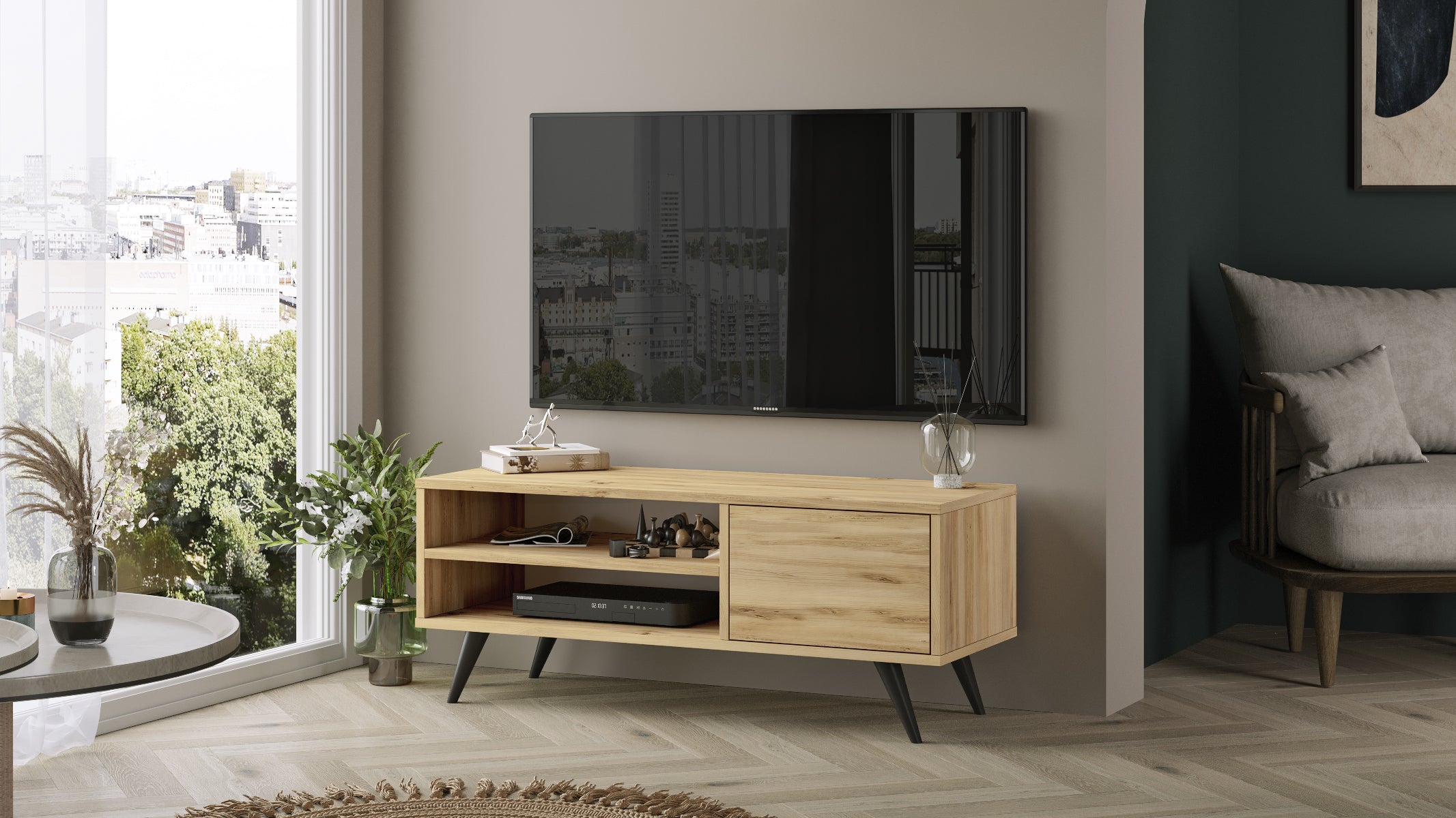 Neen CD1-KE - מזנון טלוויזיה מעוצב