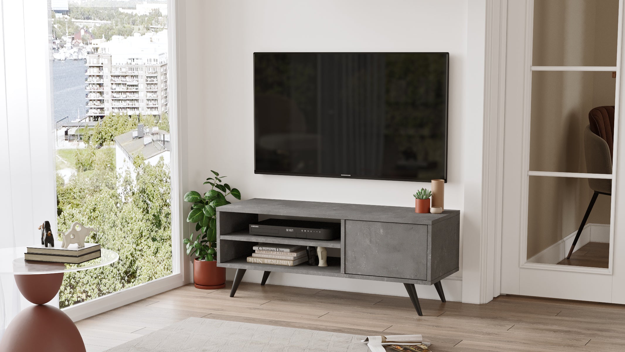 Neen CD1-RG - מזנון טלוויזיה מעוצב