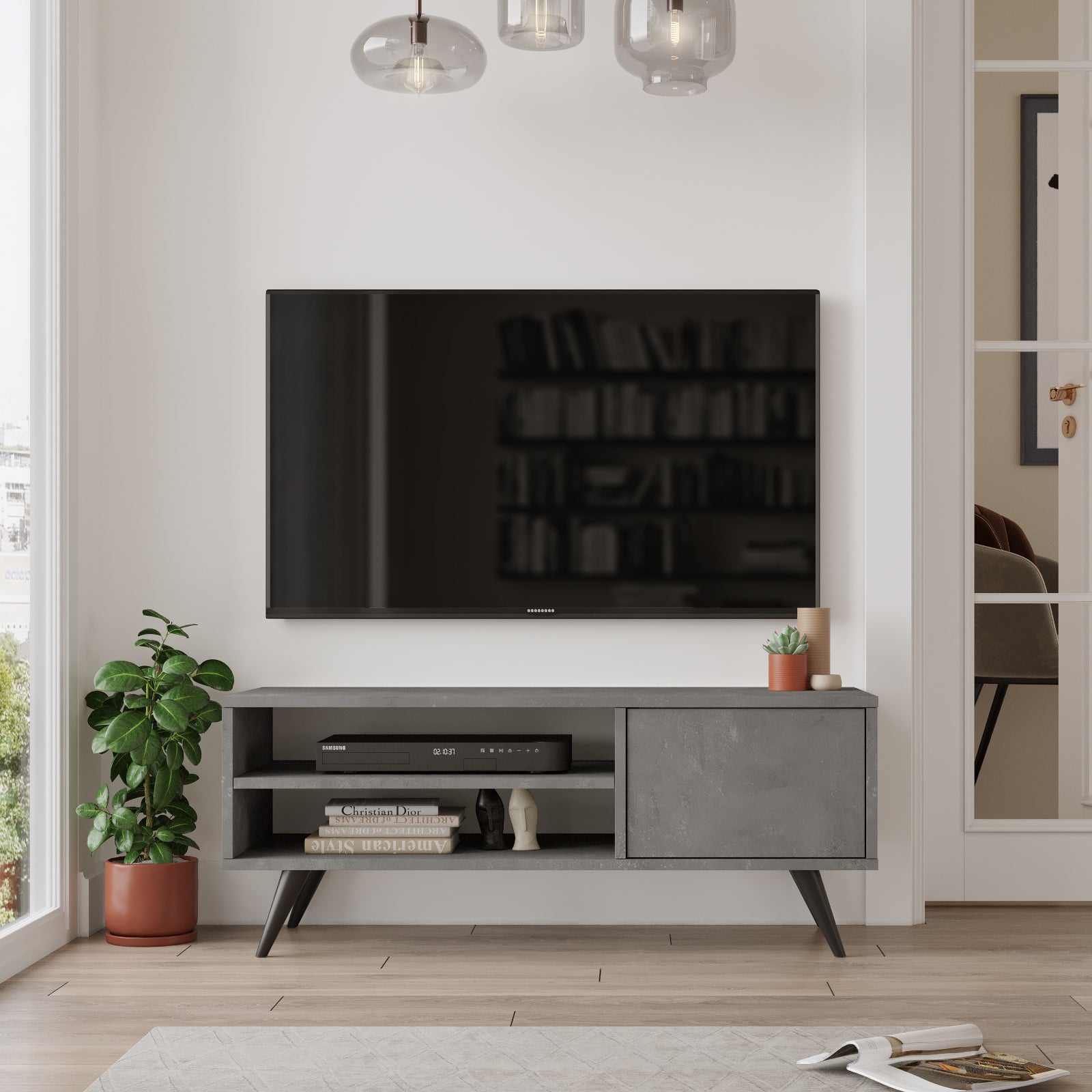 Neen CD1-RG - מזנון טלוויזיה מעוצב