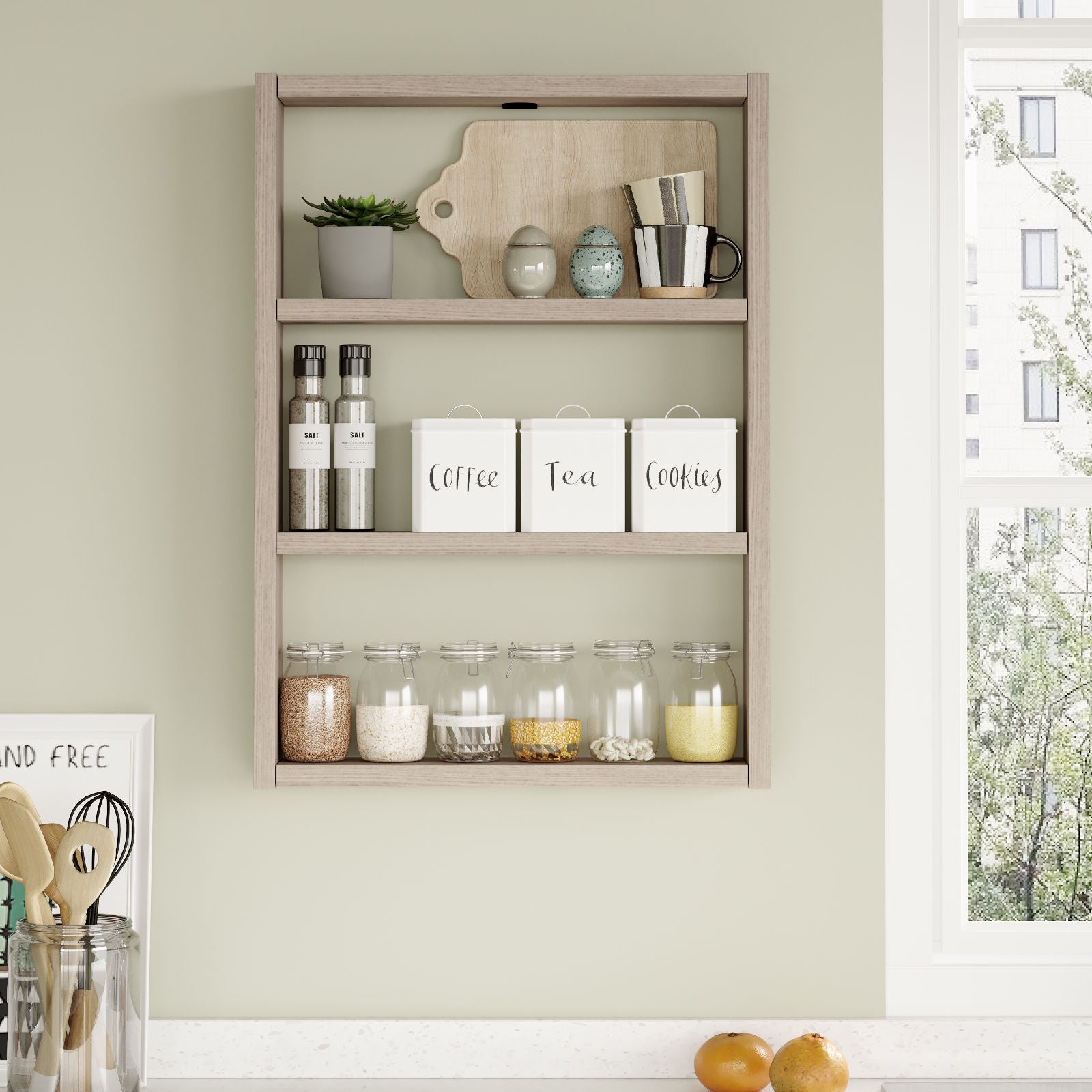 Fata PR1-O -  יחידת מדפים דקורטיבית