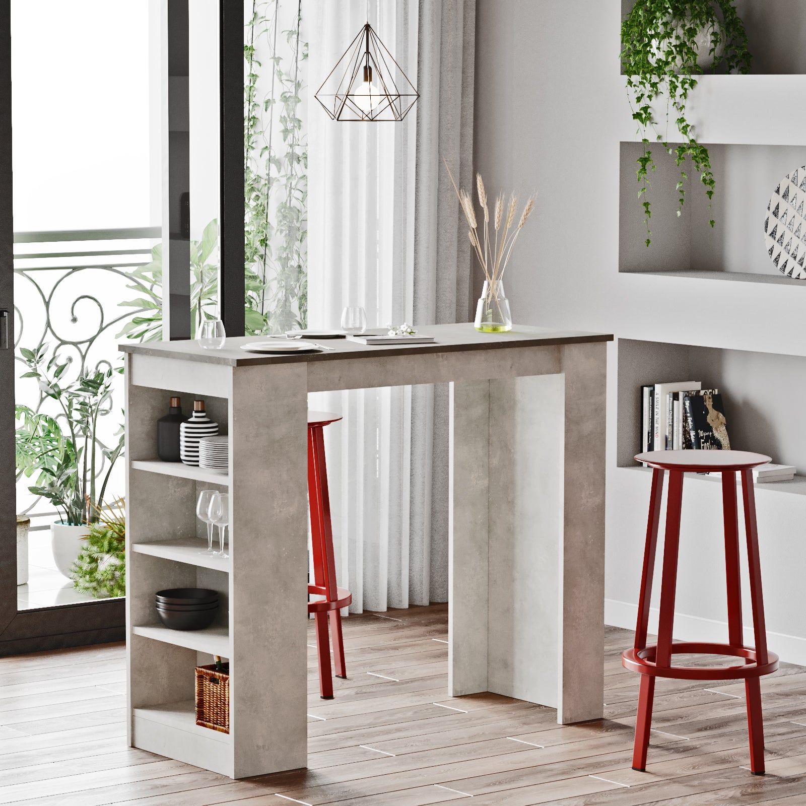 מילאנו ST1-GT – שולחן בר מעוצב