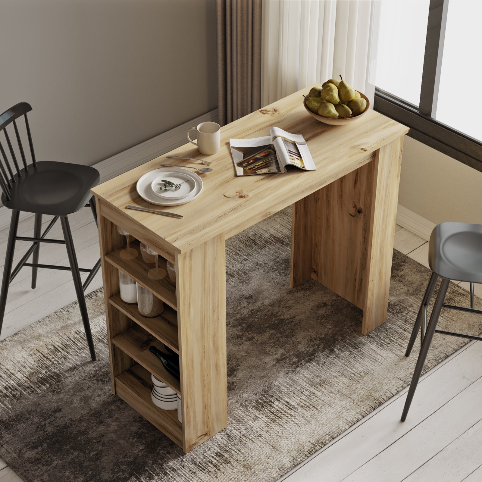 מילאנו ST1-A – שולחן בר מעוצב