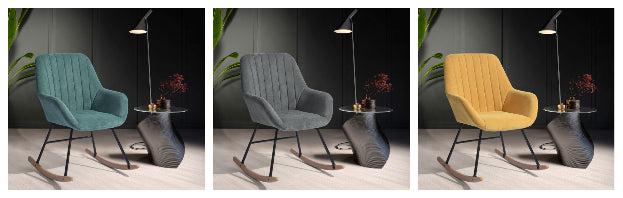 BURKS GREY - כורסת נדנדה