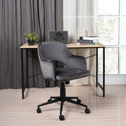 CLARKSON אפור - כיסא משרדי מעוצב