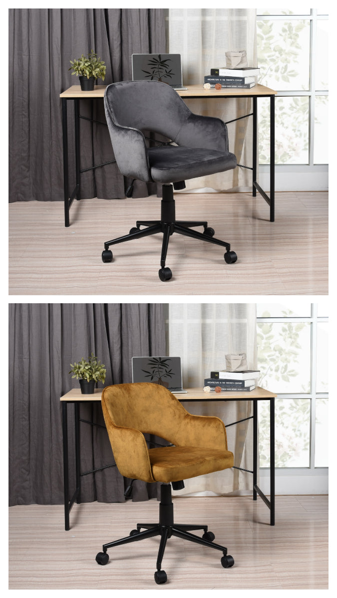 CLARKSON חרדל - כיסא משרדי מעוצב