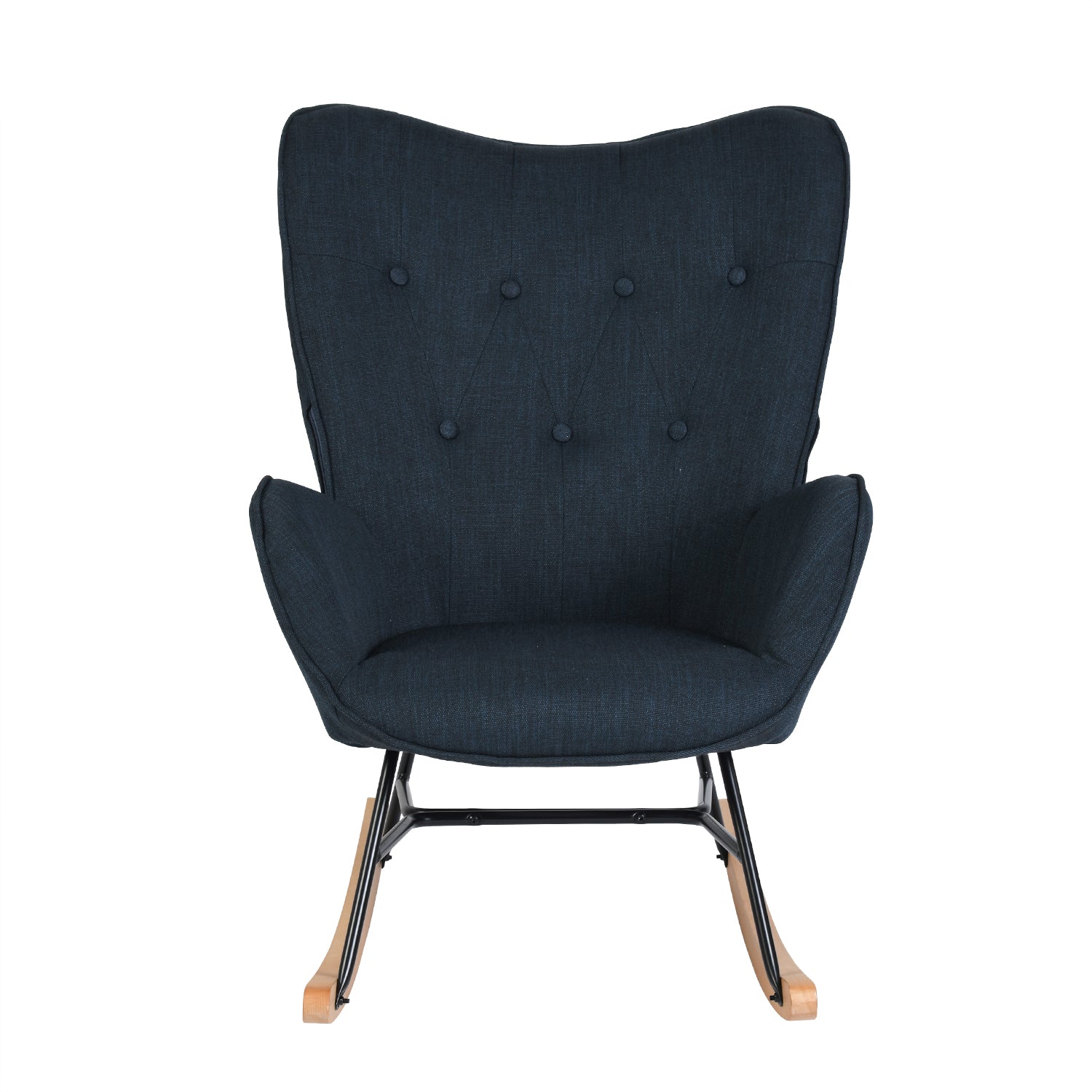 אפפינג בד כחול כהה – כורסת נדנדה