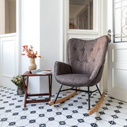 אפפינג בד אפור – כורסת נדנדה