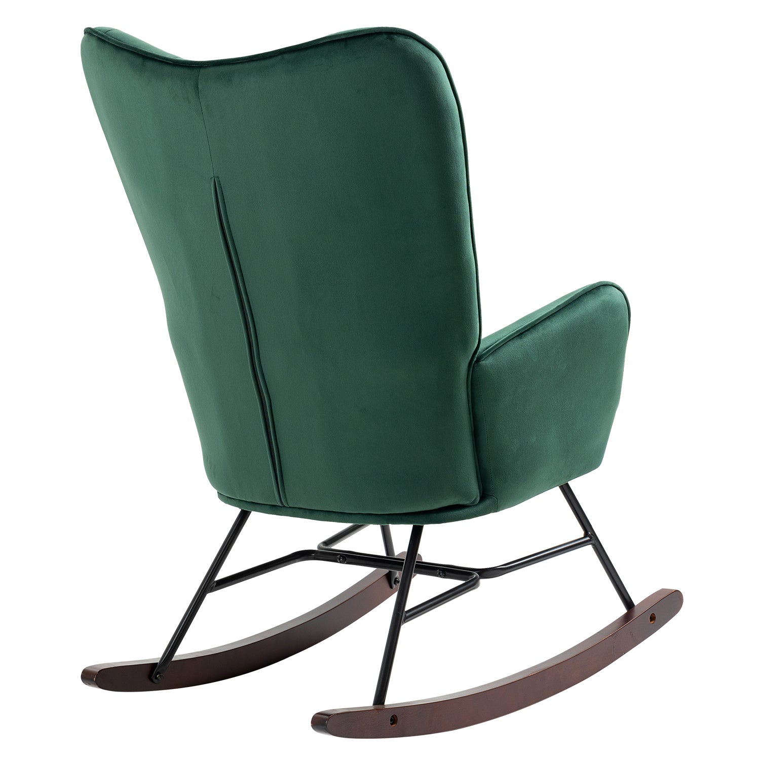 אפפינג KD קטיפה ירוק – כורסת נדנדה