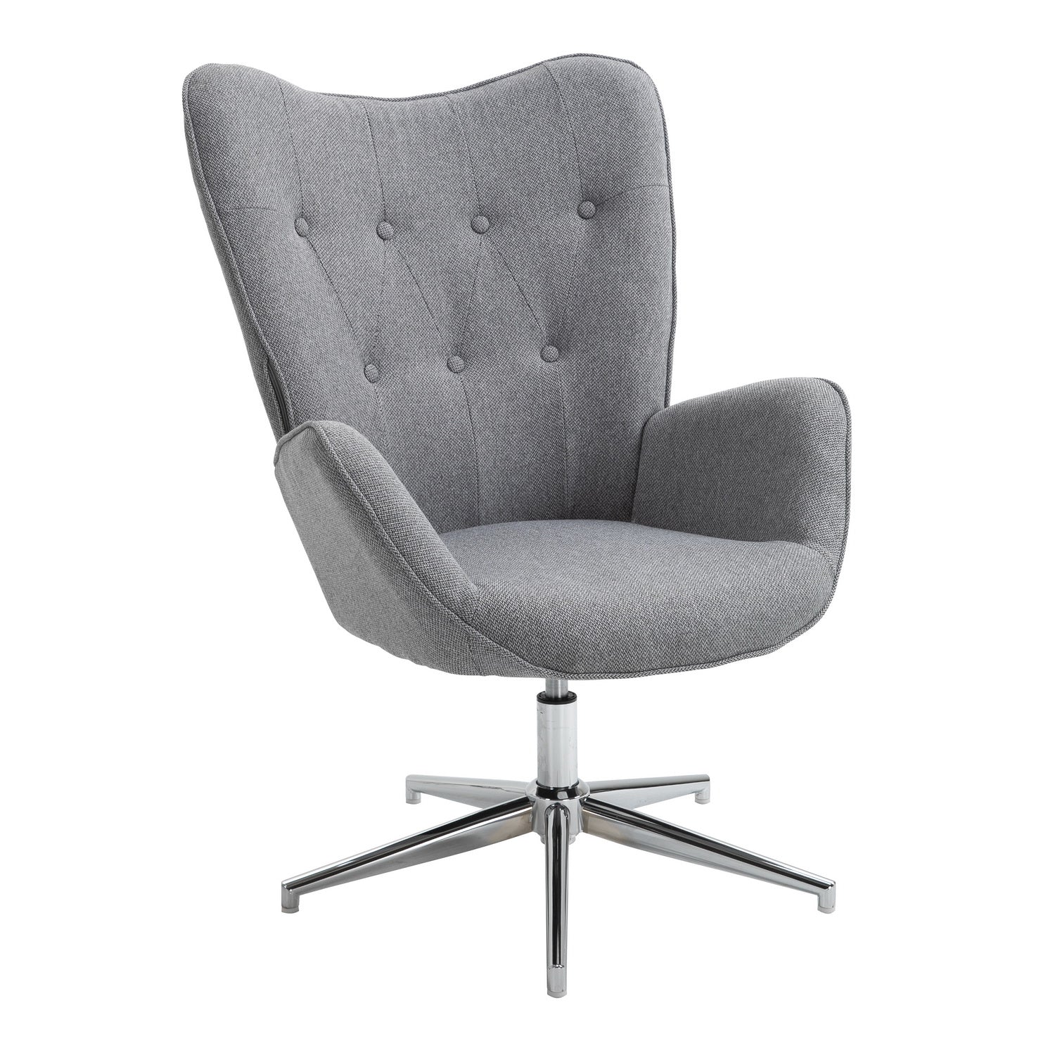 FUCHS אפור – כורסה מעוצבת