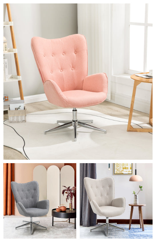 FUCHS שמנת – כורסה מעוצבת