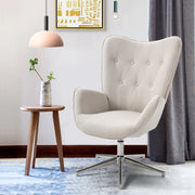 FUCHS שמנת – כורסה מעוצבת