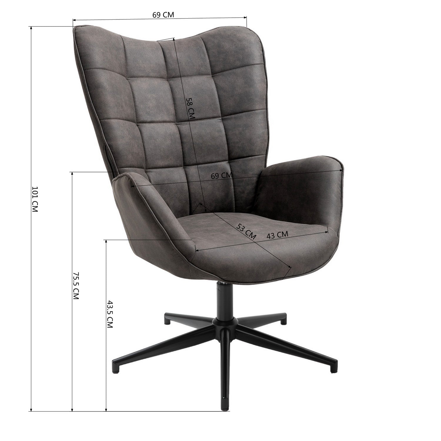 IRIS – כורסה מעוצבת
