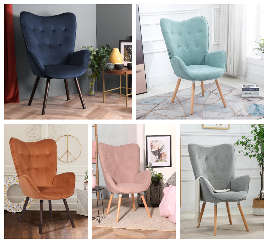 קאסי אפור – כורסת רטרו