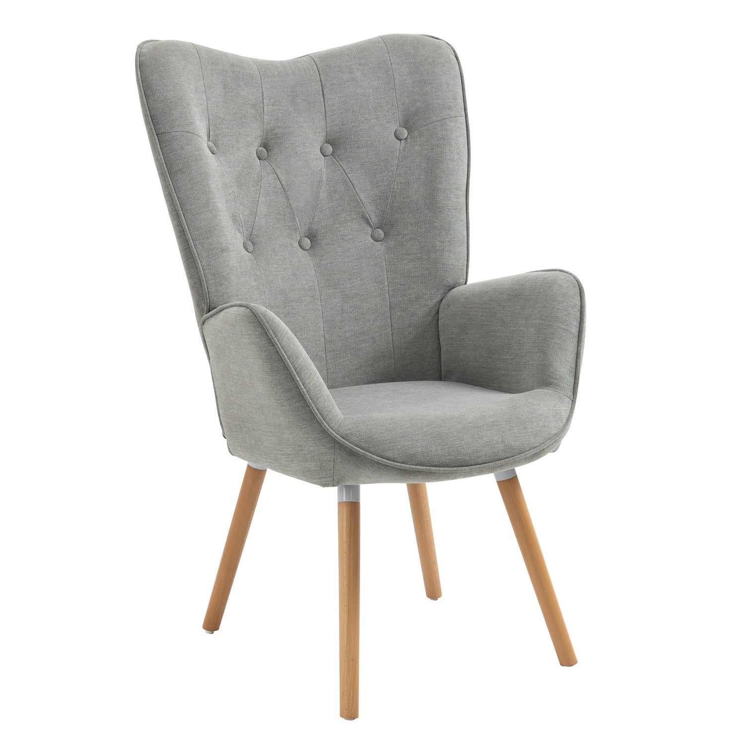 קאסי אפור – כורסת רטרו