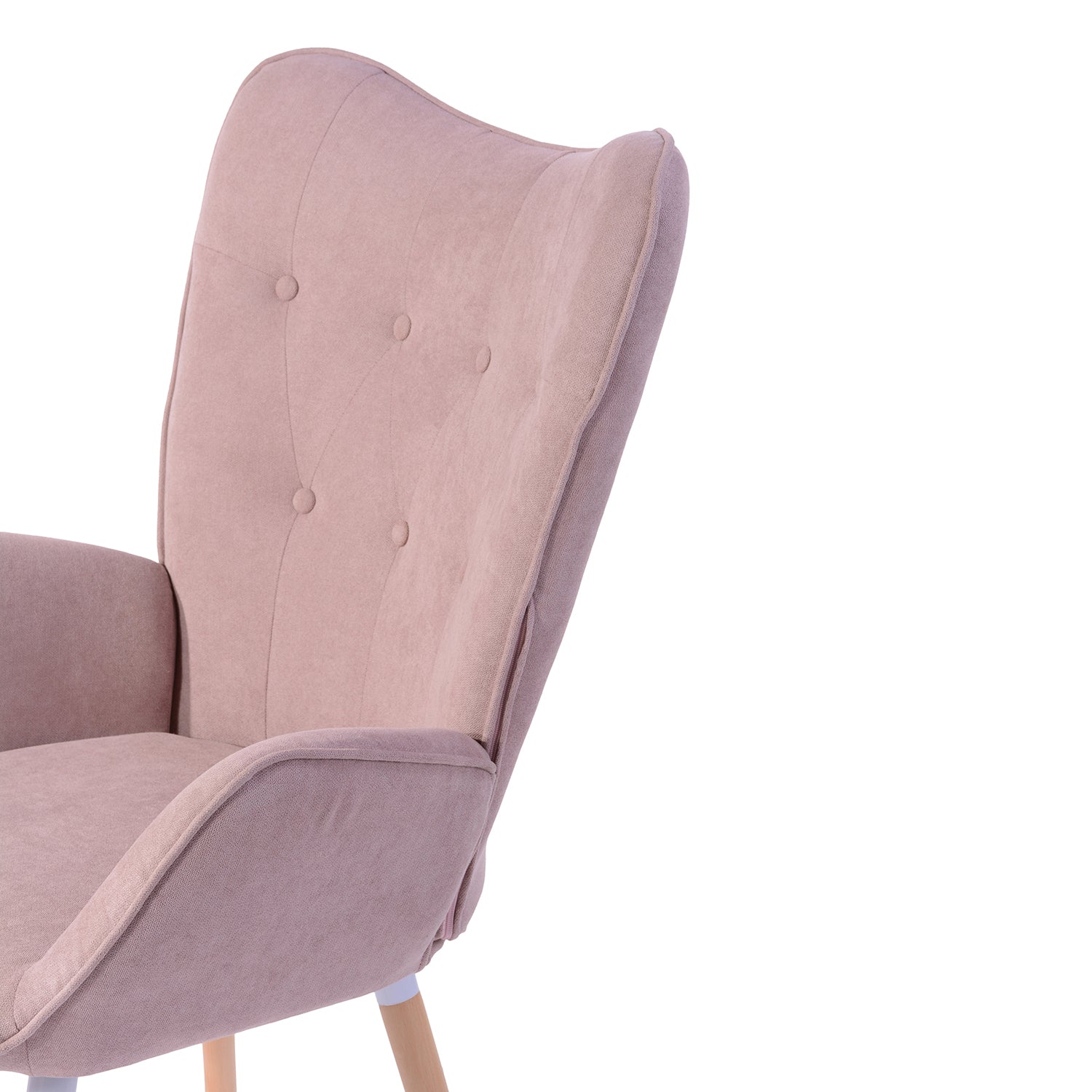 קאסי ורוד – כורסת רטרו