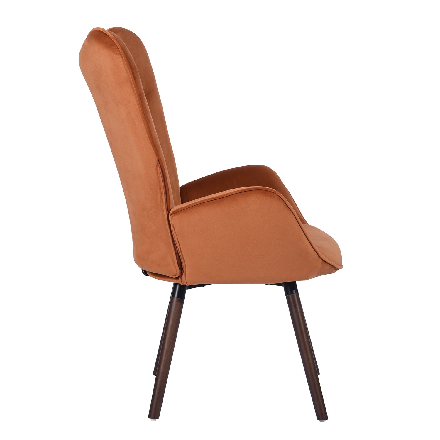 קאסי קטיפה חימר – כורסת רטרו