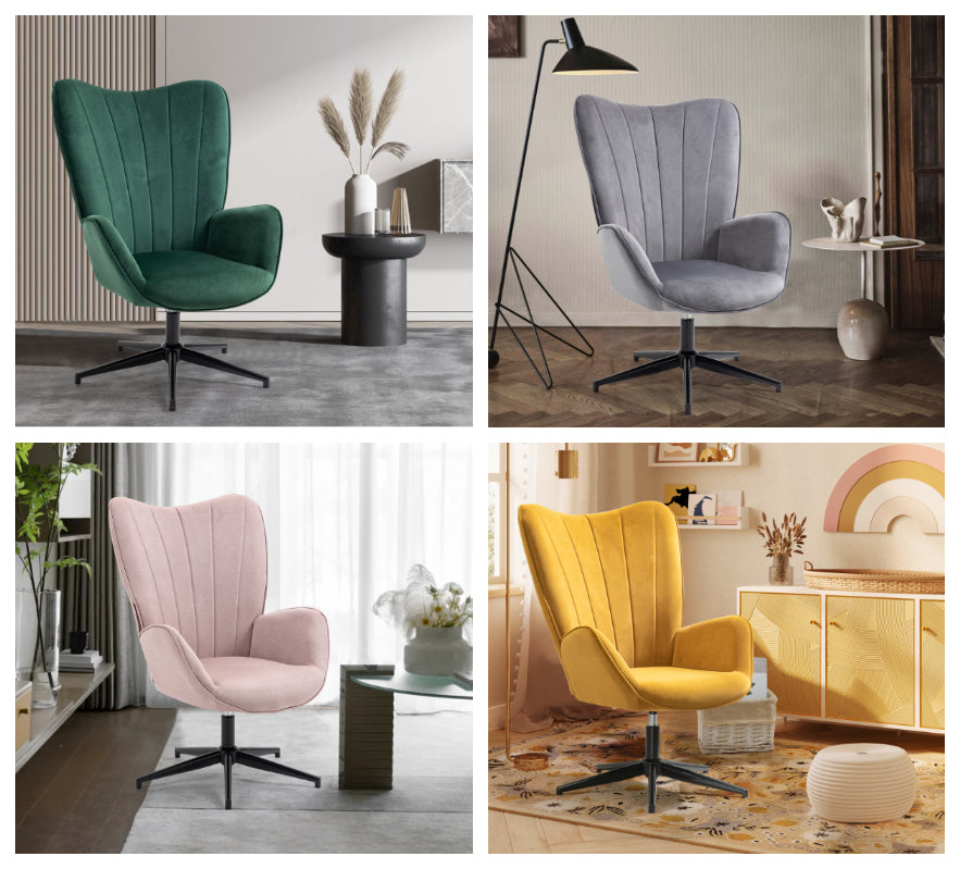 LINDELOF ירוק - כורסה מעוצבת