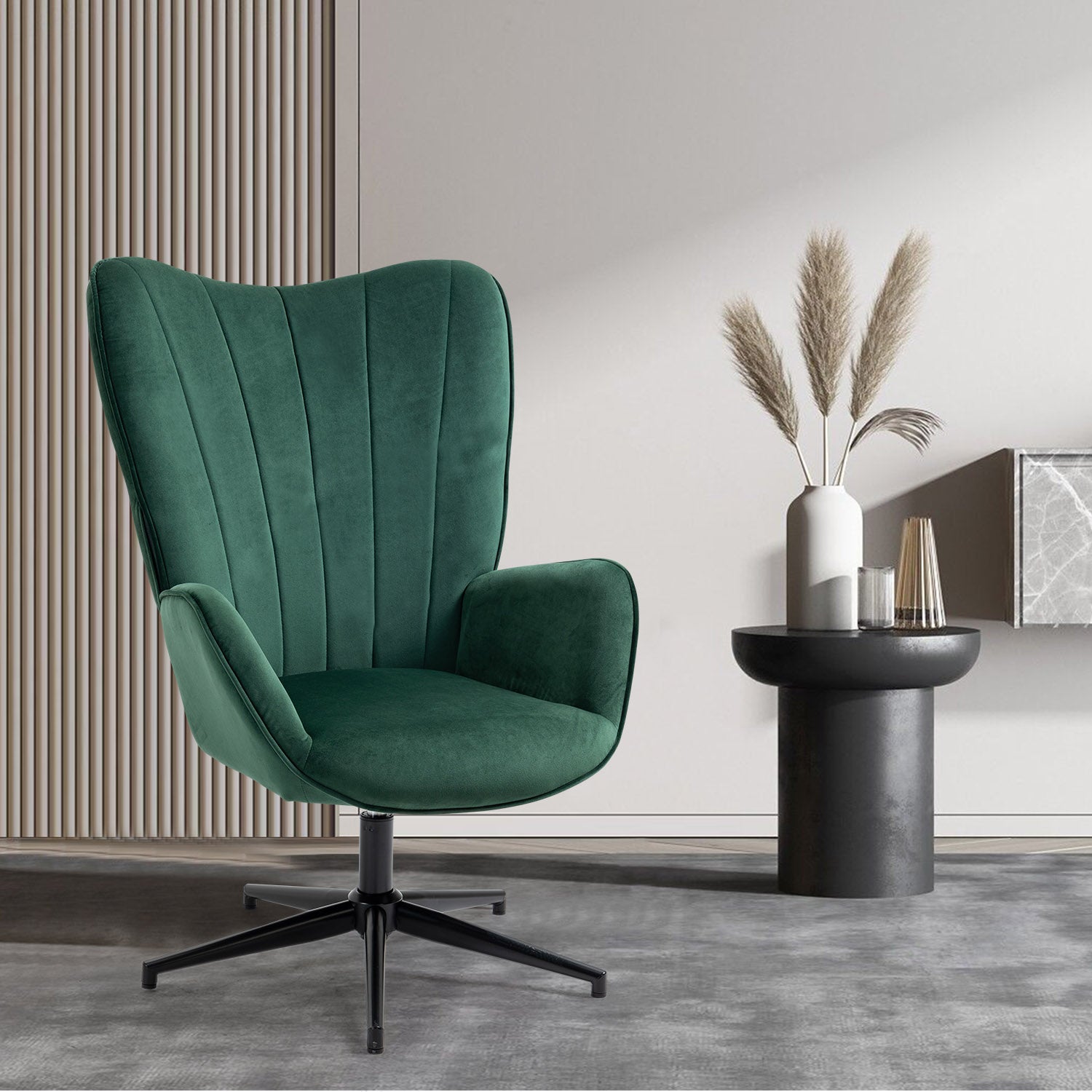 LINDELOF ירוק - כורסה מעוצבת