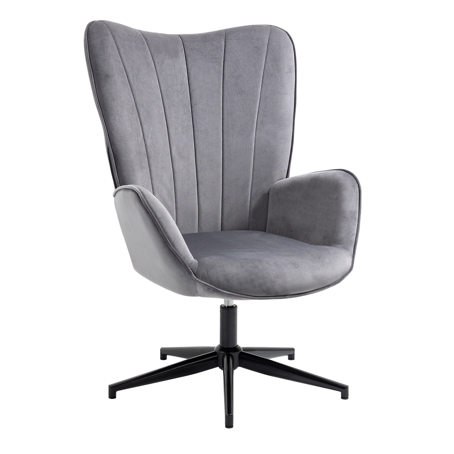 LINDELOF אפור - כורסה מעוצבת