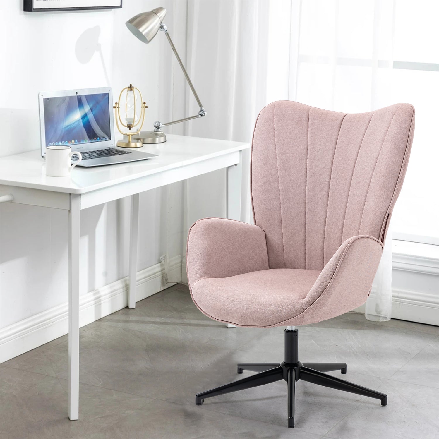 LINDELOF ורוד - כורסה מעוצבת