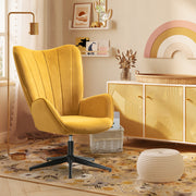 LINDELOF חרדל - כורסה מעוצבת