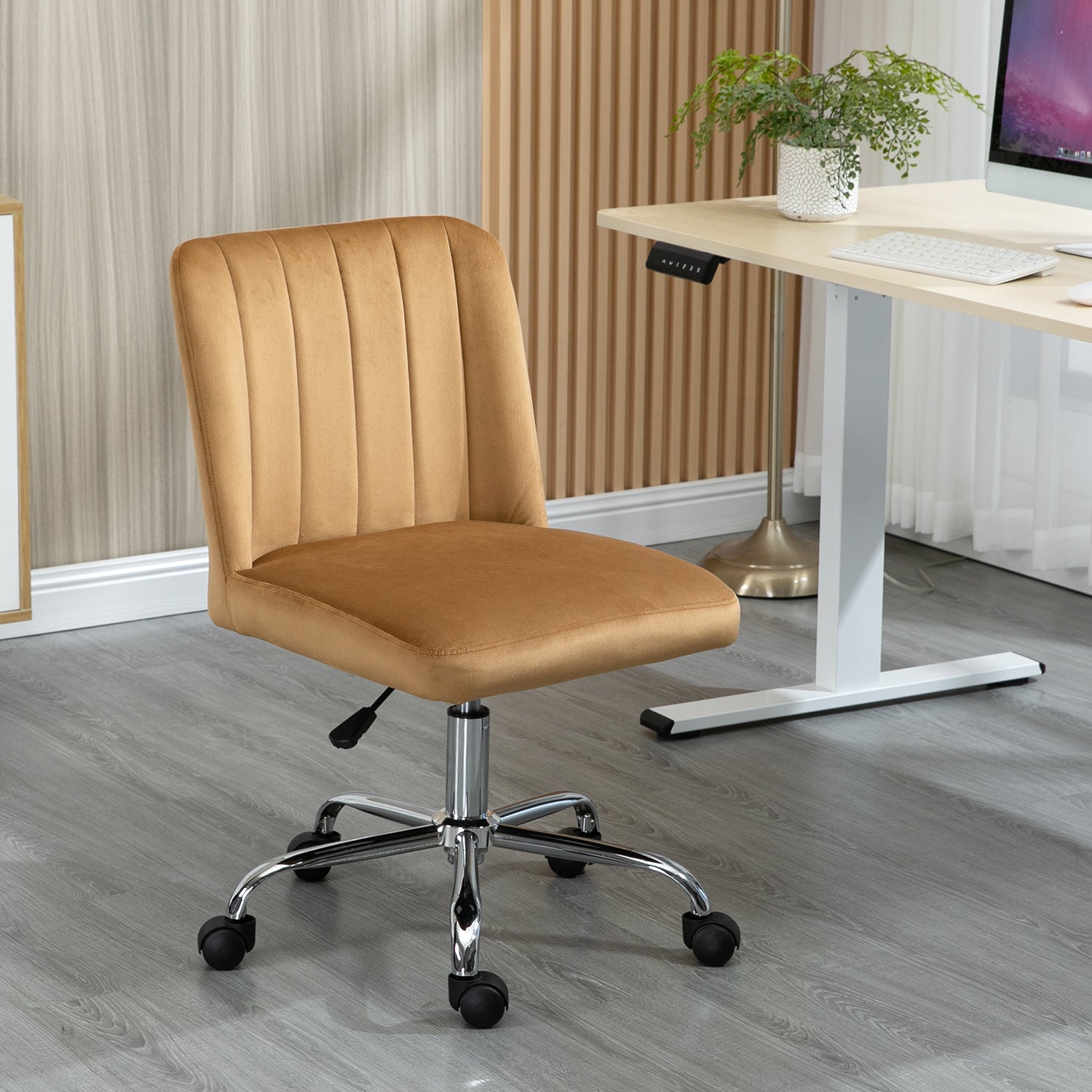 MAKER בז' – כיסא משרדי מעוצב