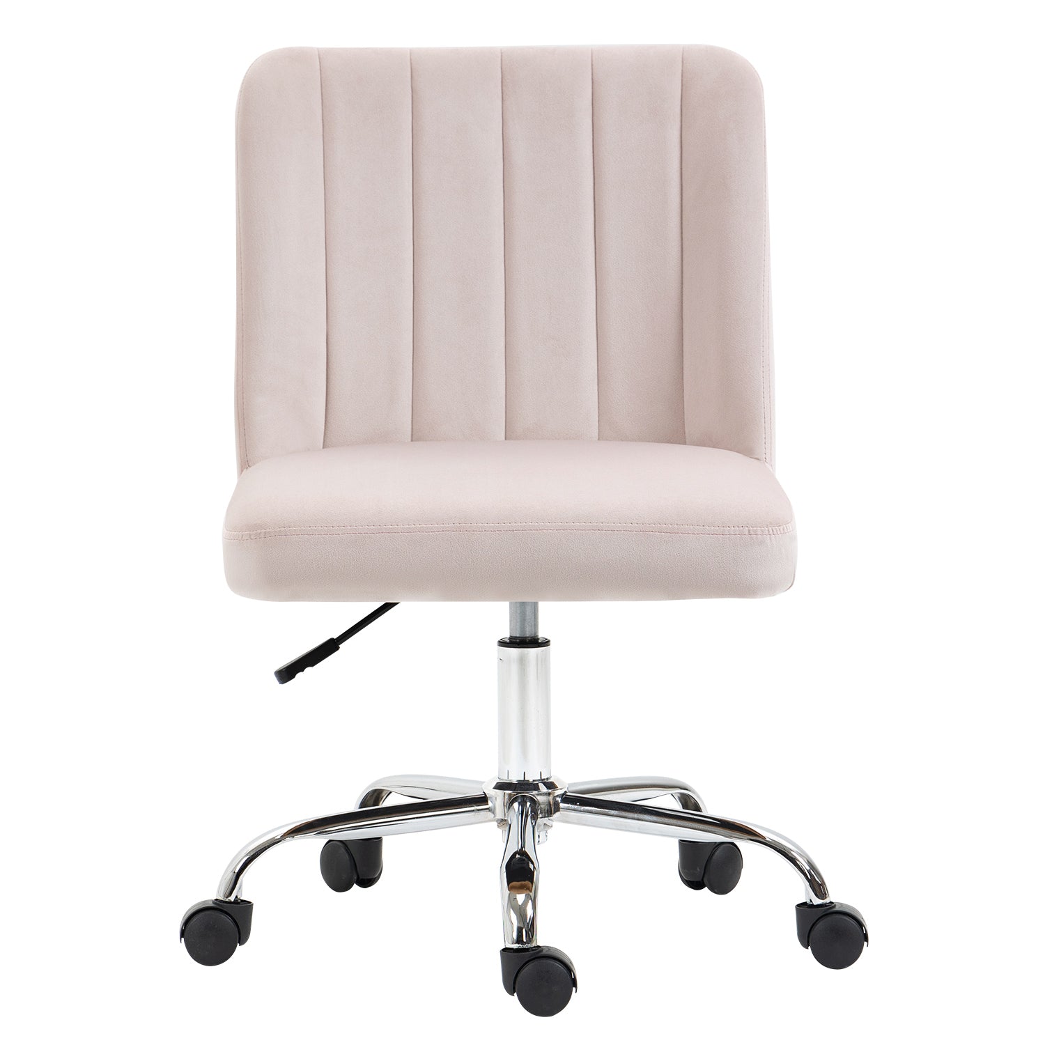 MAKER קטיפה ורוד – כיסא משרדי מעוצב