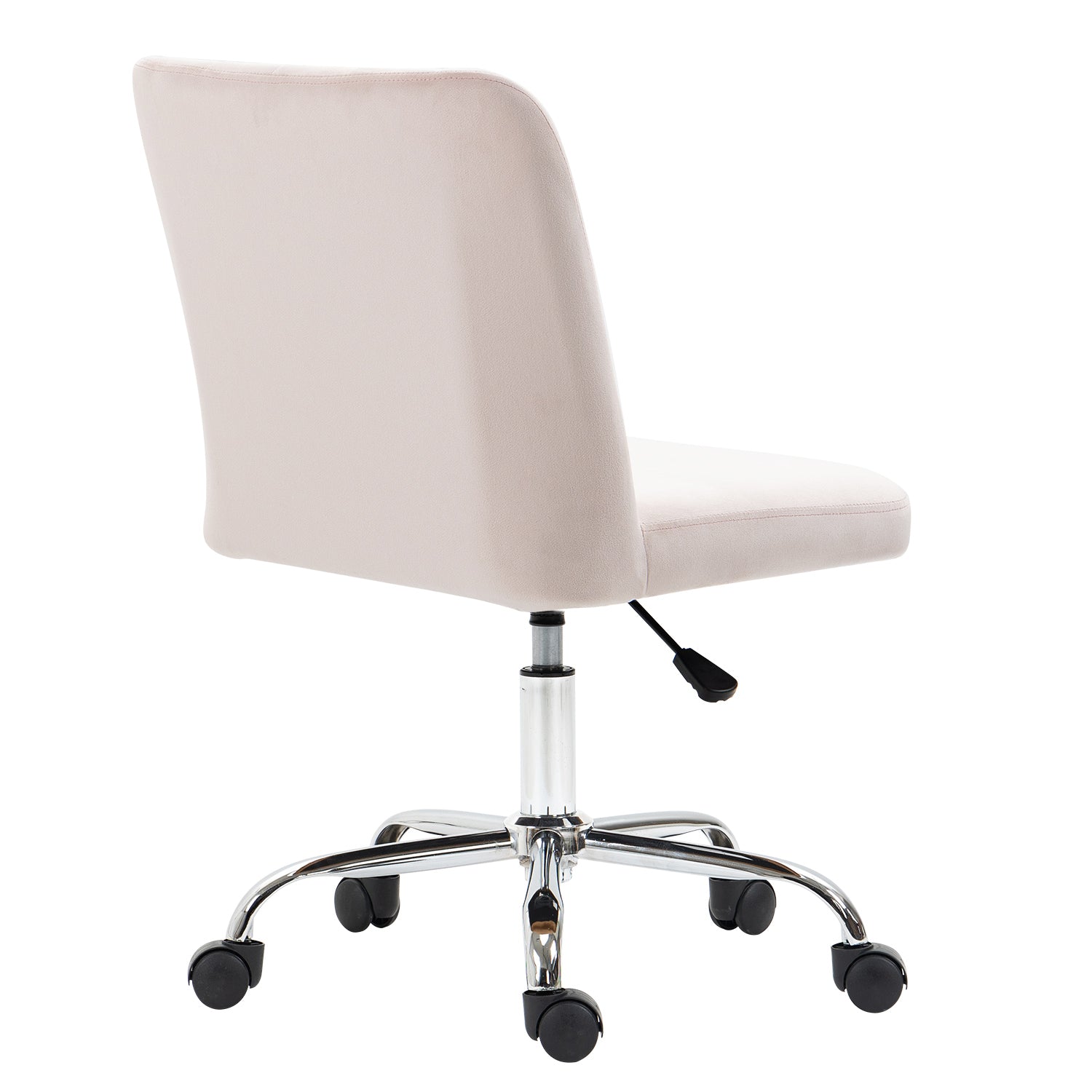 MAKER קטיפה ורוד – כיסא משרדי מעוצב